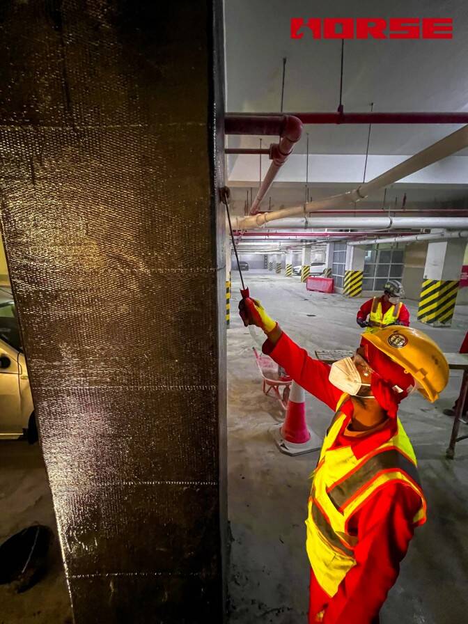 Carbon Fiber Reinforcement Of Different Concrete Components Carbon Fiber Reinforcement Of Different Concrete Components