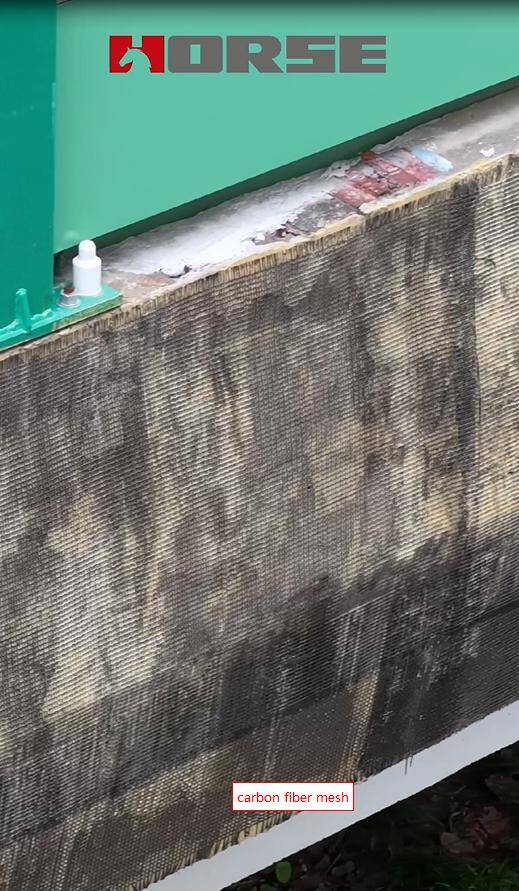 Carbon Fiber Mesh Repair of a Fire Damaged Bridge