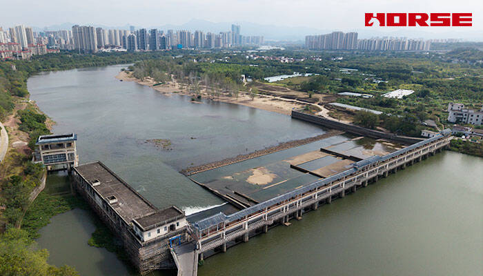 Carbon Fiber Reinforcement for a Hydropower Station