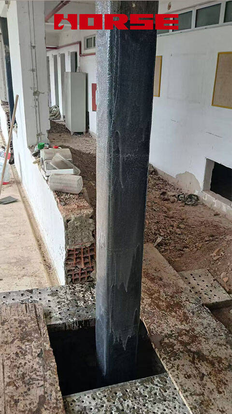 Rehabilitation and Strengthening RC Column with Carbon Fiber