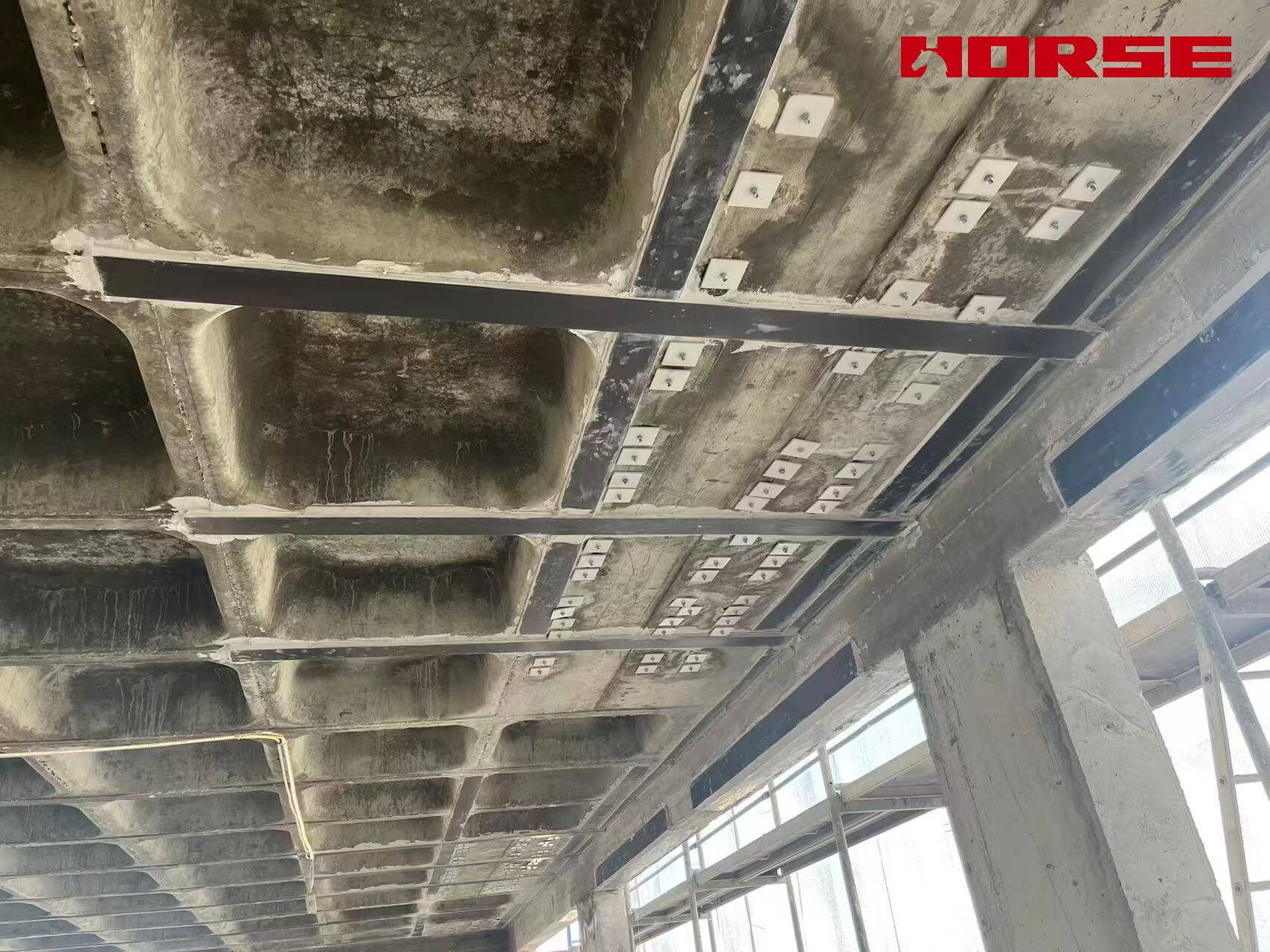 Reinforced Building with 1.4mm Carbon Fiber Plates Reinforced Building with 1.4mm Carbon Fiber Plates