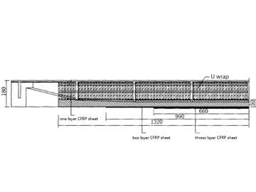 Disease and strengthening scheme of simply supported T-beam bridge