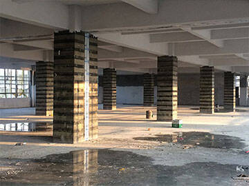 columns fiber wrapping