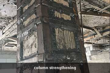 steel jacketing retrofitting